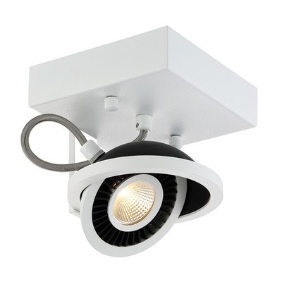 Eurofase Lighting 29489 Vision 1 Light LED Flush Mount Ceiling - White