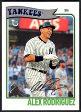 Alex Rodriguez 2023 Topps Brooklyn Collection #1 New York Yankees