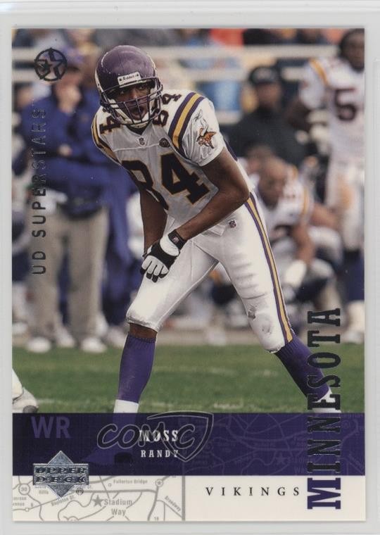 2002-03 Upper Deck UD Superstars Randy Moss #134 HOF 1f8
