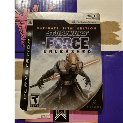 Star Wars The Force Unleashed Ultimate Sith Edition Collector's PS3 Manual Cards