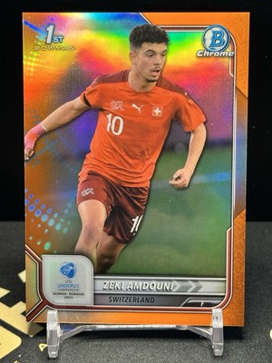 Bowman Chrome Road to UEFA Under-21 Championship Soccer Rookie RC