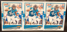 Myles Jack Jacksonville Jaguars lot of 3 2020 Panini Donruss Football Cards