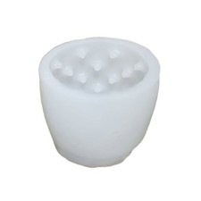 3D Honeycomb Silicone Mold for Creative Cylindrical Scented Candles Soap