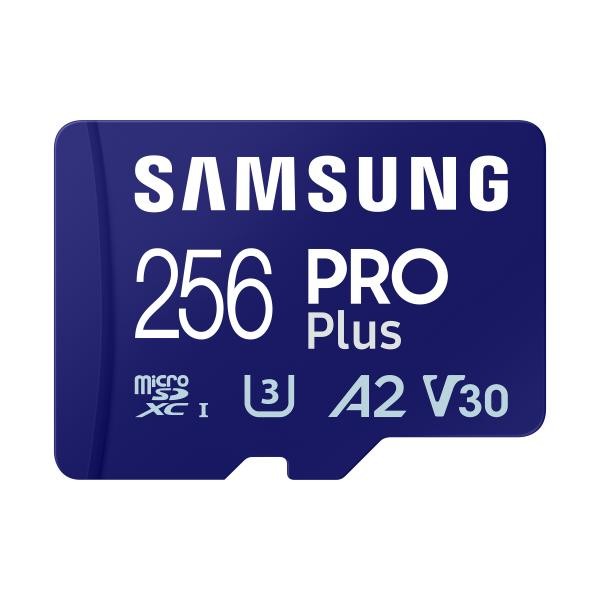 Samsung PRO Plus MicroSD 256 GB (256Sa/Eu Memory Card 256 Gb - Microsd Uhs-I Cla - Immagine 5