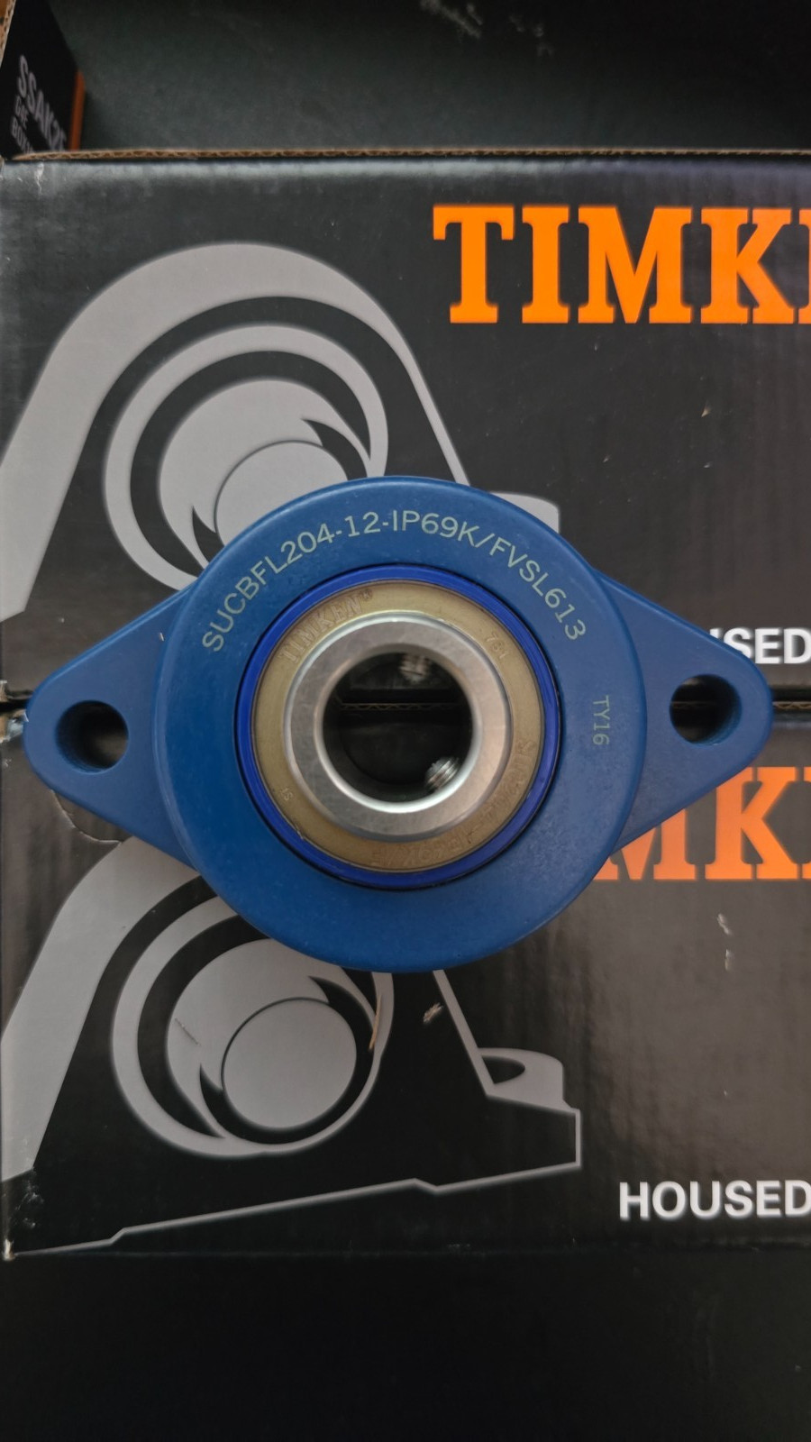 Timken Bearing SUCBFL204-12-IP69K/FVSL613 Lot of 3 Corrosion Resistant Two-Bolt