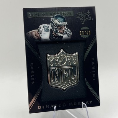 2015 Panini Black Gold - NFL Seal of Approval DeMarco Murray #SOA-34 White Gold
