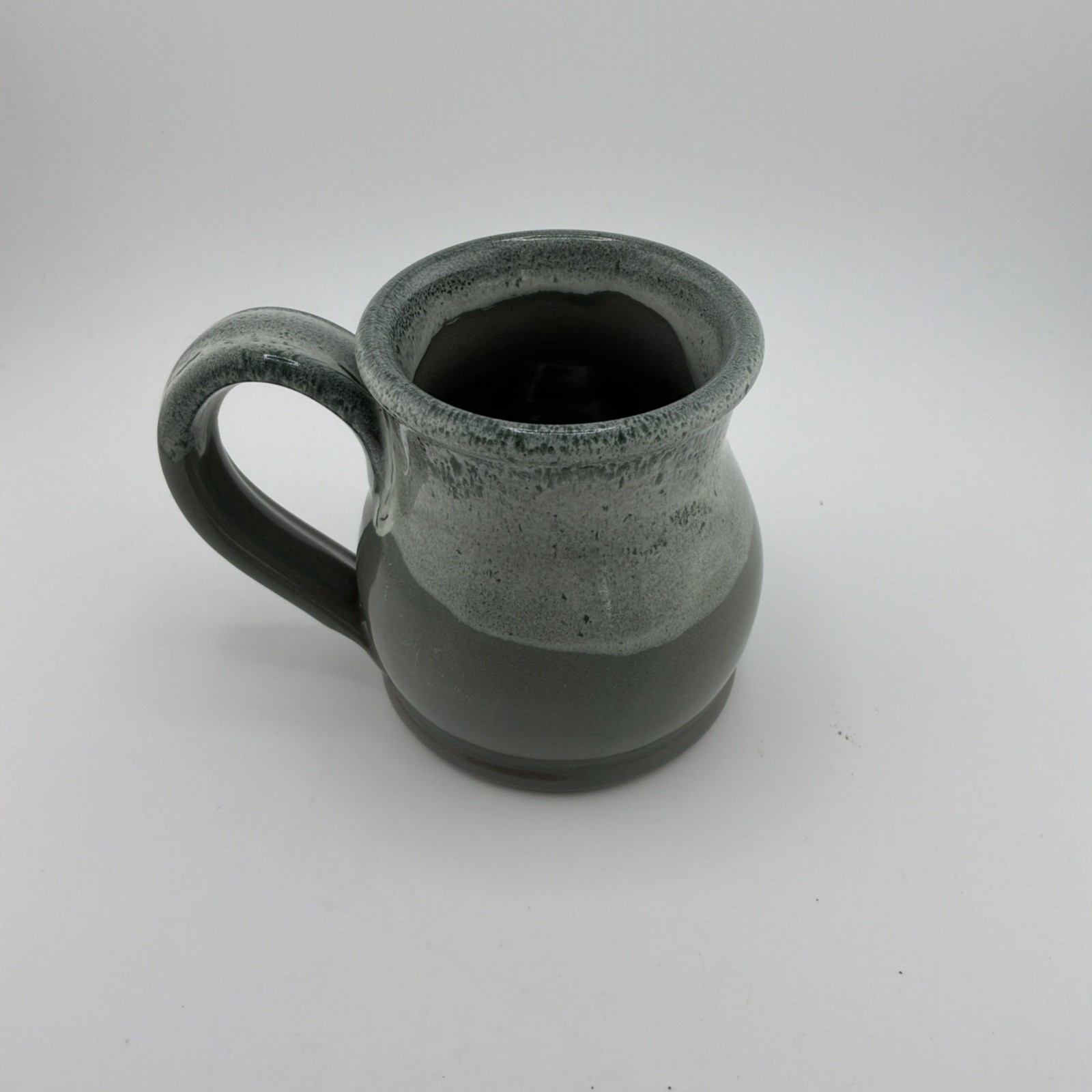 Another Broken Egg Café Memphis TN Deneen Pottery Hand-Thrown Mug Sage Green