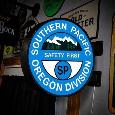 #ad #ad Southern Pacific Oregon Division LED Service Style Display 13 inch $80.00