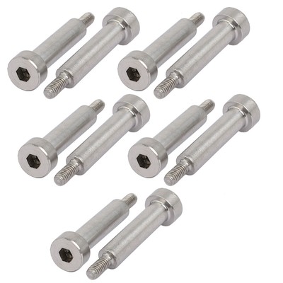 10Stk 304Edelstahl Innensechskant Schulter Bolzen 5mm Dmr. 20mm Länge M3 Gewinde