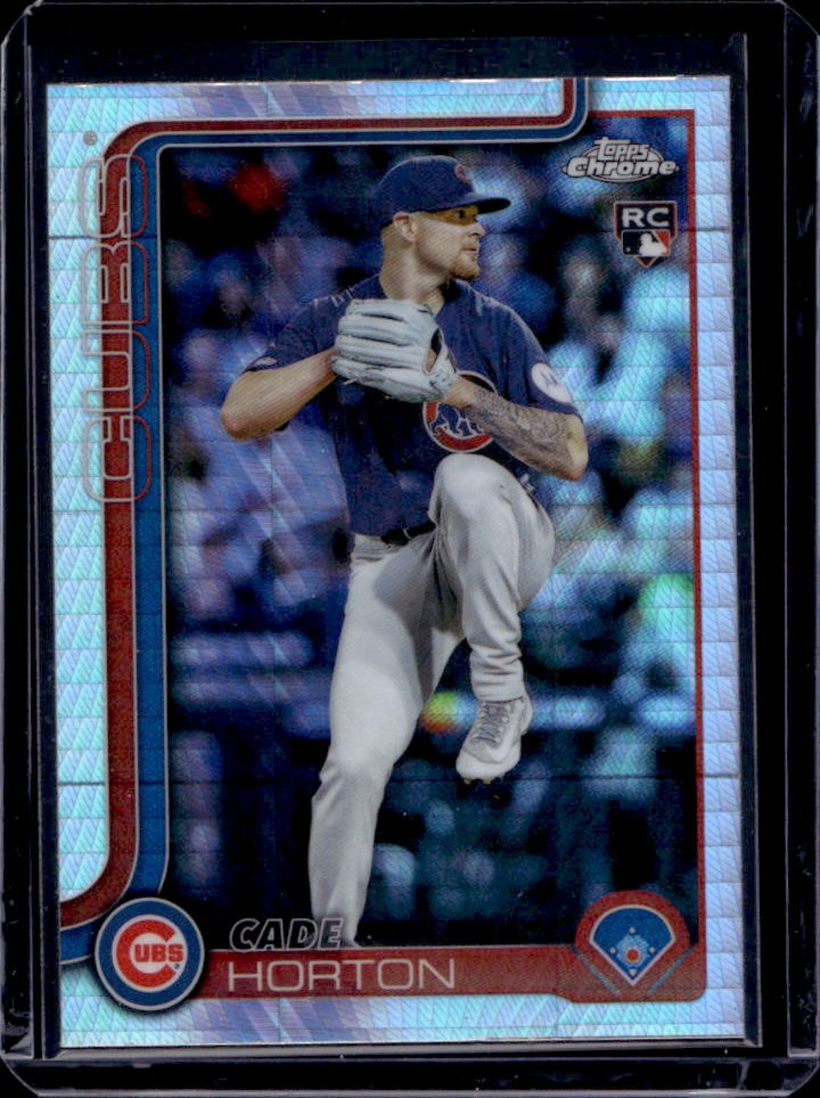 2025 Topps Chrome Update Cade Horton RC Prism Refractor #USC63 Cubs