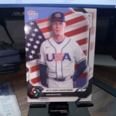 2026 Topps Now WBC Pete Crow-Armstrong #USA08 Team United States Cubs
