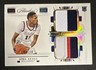 Joel Ayayi 2021 Flawless Collegiate Rookie Dual Patch GOLD #/10 Gonzaga