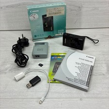 Canon IXUS 500 HS Black Digital Camera Boxed Tested 10.1MP 12x Zoom