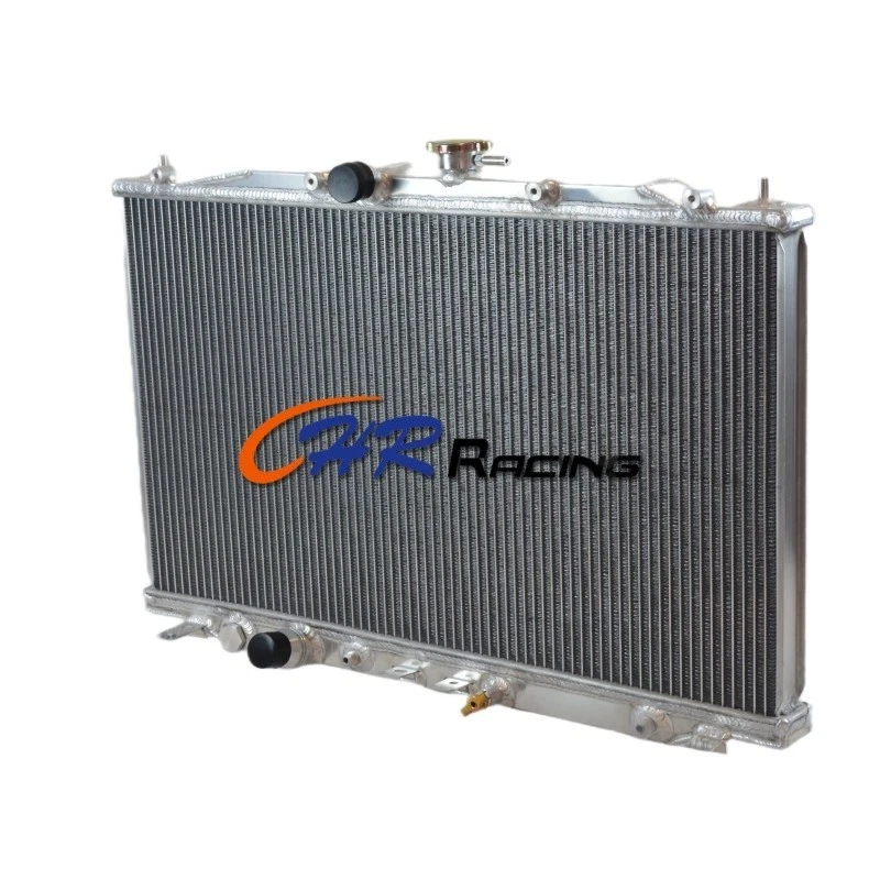 Radiador de aluminio de 3 filas para Acura TSX CL9 2004-2008 AUTOMÁTICO Foto 3 de 4