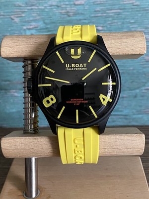 U-Boat 9522/A Darkmoon Yellow IPB Capsoil 44mm 5ATM Full Set mit Restgarantie