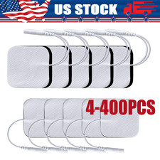 40 TENS Electrode Pads EMS Replacement Unit 7000 3000 2x2 Muscle Stimulator BULK