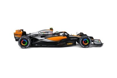 S1811201 - McLaren MCL60 Norris Great Britain GP 2023 - 1:18 model by Solido