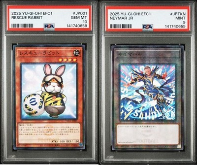 YuGiOh Rescue Rabbit Neymar PSA10 2nd Trading Card Gem Mint | eBay
