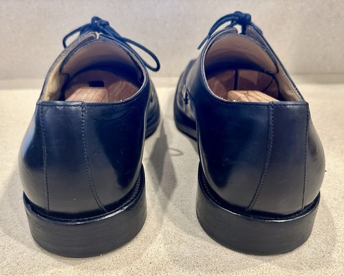 Johnston & Murphy Signature Series Mens Black Leather Split Toe Oxford Size 9.5 - Picture 4 of 6