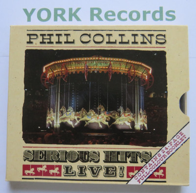 PHIL COLLINS - Serious Hits ... Live! - Excellent Condition CD Album Virgin
