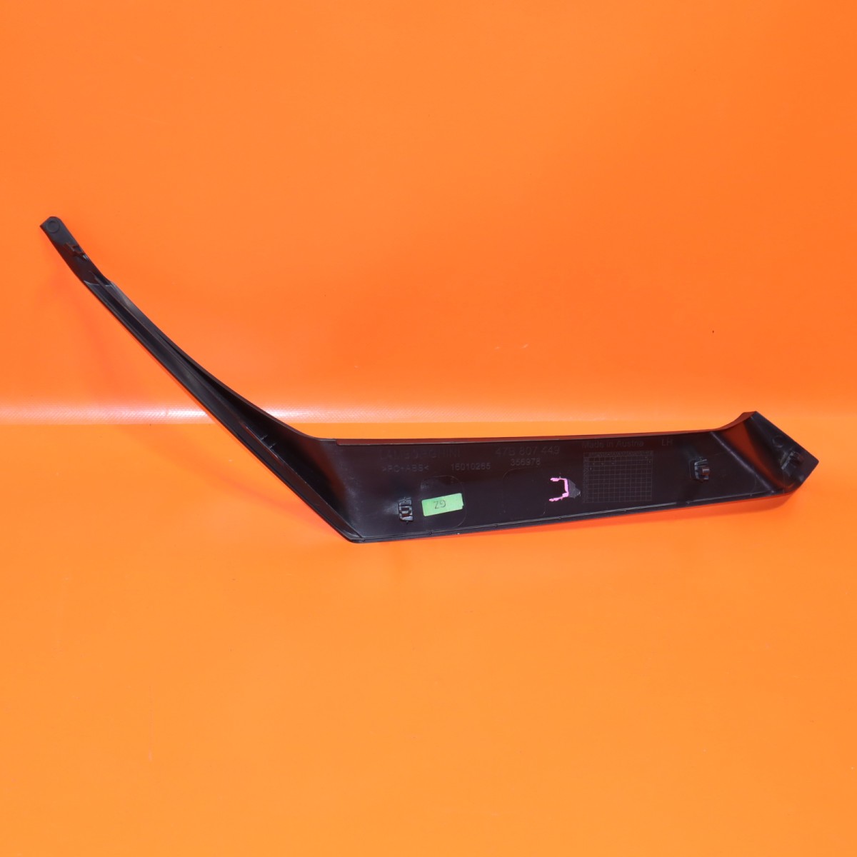 LAMBORGHINI REVUELTO HEADLIGHT COVER LEFT DRIVER 2024 2025 2026 47B807449 OEM