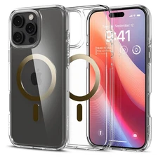 IPhone 16 Pro Max - Spigen Ultra Hybrid MagFit - Phone Case - Gold