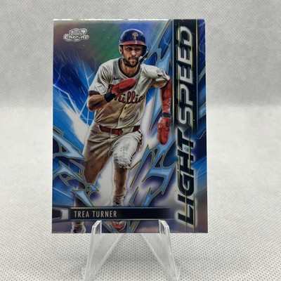 2025 Topps Chrome Cosmic Trea Turner Light Speed Refractor Phillies #LS-8