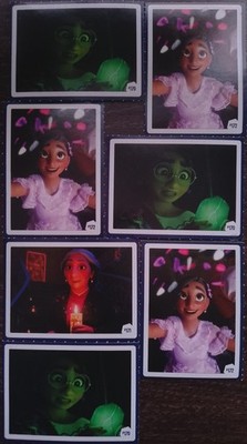 7x STICKER X15 Encanto Mirabel Alma Pixar Disney Aufkleber Rewe Comic Kino Kids