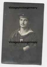 Z5139  Portrait Soldat Kolonie China Tsingtau Marine Mützenband Kiautschou