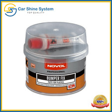 Kit BUMPER FIX Filler 200g Putty Plastic Car Trim Grey Novol Repair 