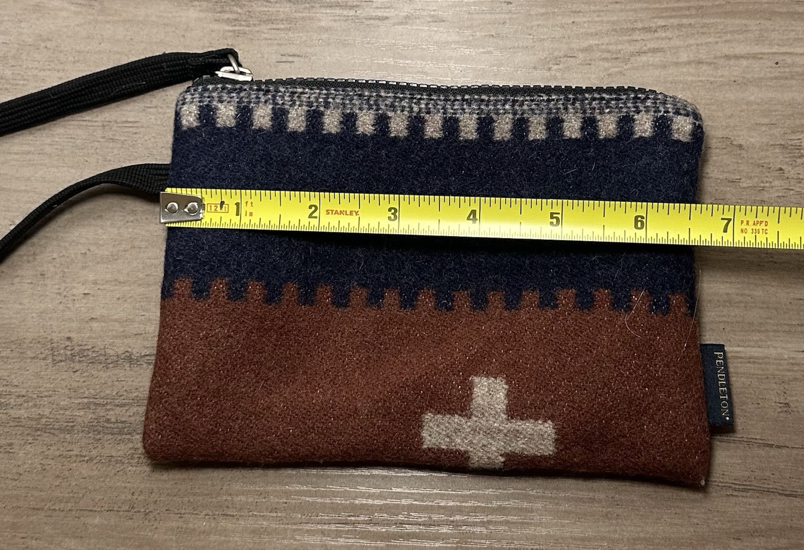 Pendleton Aztec Southwestern Pattern Wool Zip Wom… - image 6