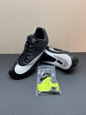 Nike Zoom Rival Sprint Track Shoes Spikes Men  s Size 5.5 Black Silver DC8753-001