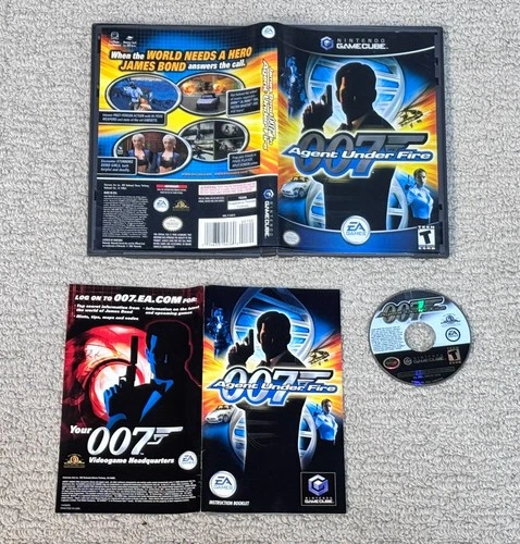 New Listing007 Agent Under Fire  (Nintendo GameCube) Complete Game CIB - Tested