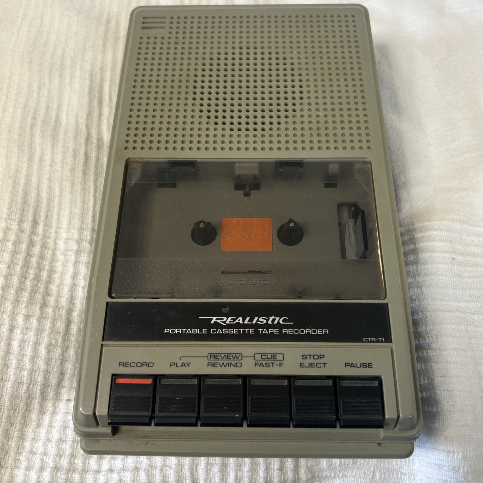 Realistic CTR-71 vintage audio equipment - eBay listing photo 2