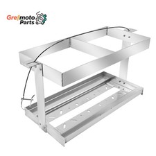 Aluminum Trailer-Mount Race Fuel Jug Holder - Two 5 Gallon Fuel Containers