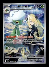 Cynthia's Roserade 184/182 SV10: Destined Rivals Illustration Rare Pokemon TCG on eBay
