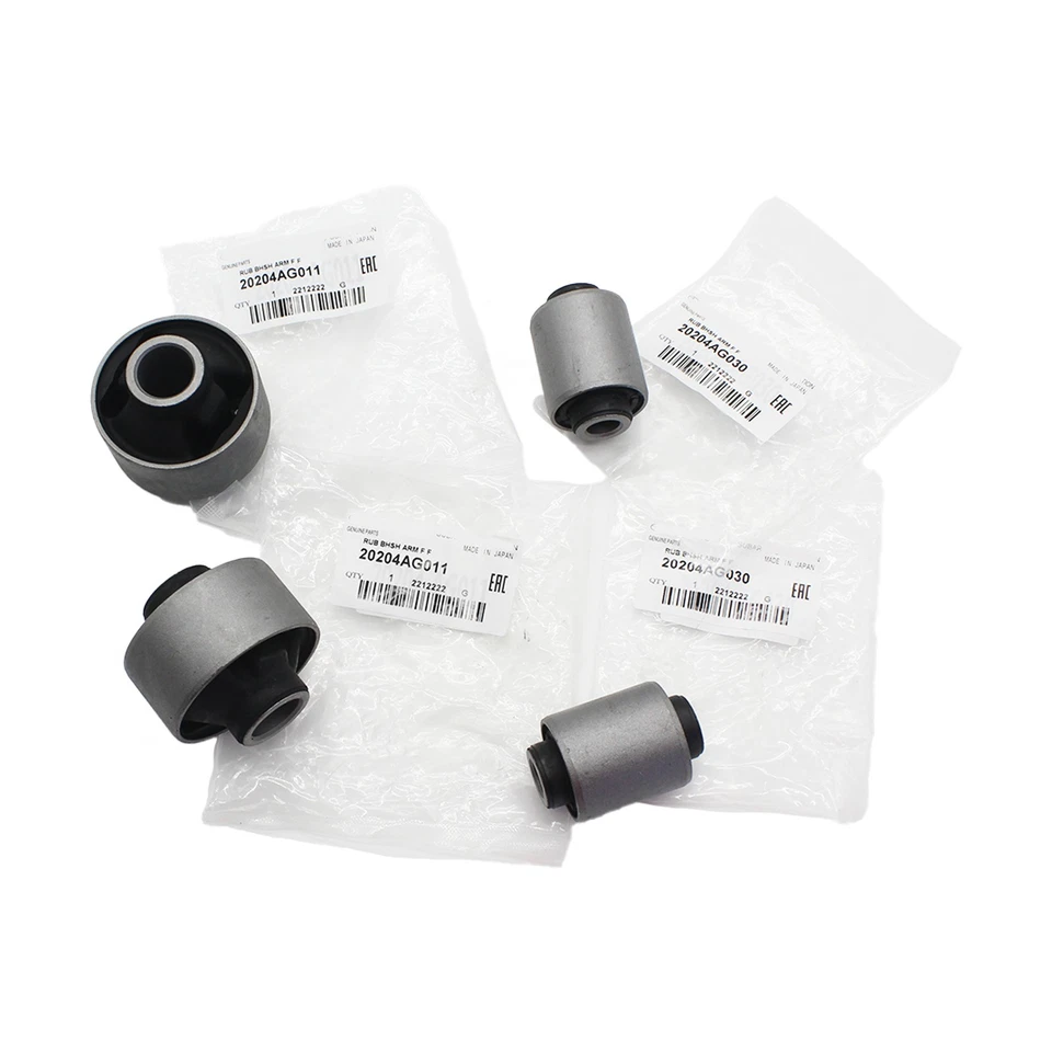 4PCS Front Arm Bushing 20204AG030 20204AG011 For Subaru Suspension Repair - Image 3 of 4