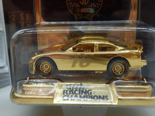 6 - 1:6th Racing Champions NASCAR 24K Gold Plated 50TH ANNIVERSARY - RTC1918 - Picture 7 of 8