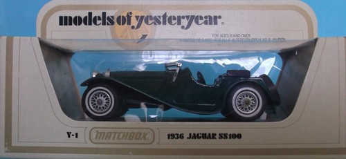 +++ 1936 JAGUAR SS 100 by MATCBOX 'Y-1' +++ - Picture 2 of 2