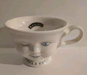 Baileys Irish Cream Winking Eye Coffee Cups by Helen Hunt - Rare and Unique