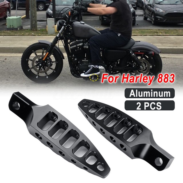 45° MaleMount Footrests Foot Pegs For Harley Sportster 1200 Low