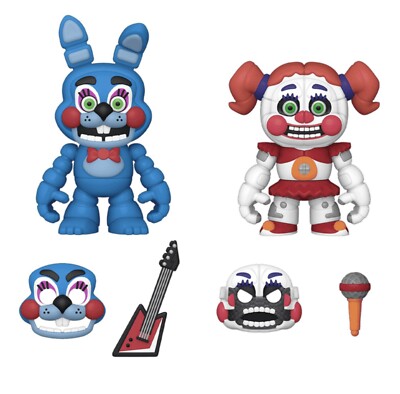 NEW Five Nights at Freddy's SNAPS Toy Bonnie/Baby Circus 