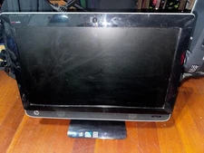 Computer Desktop pc hp omni black fair 4gb ram workstation 