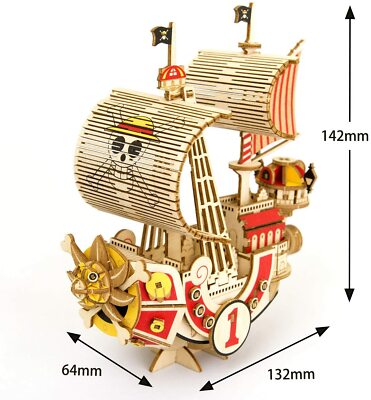 KIGUMI Ki-gu-mi Wooden Art - One Piece Thousand Sunny | eBay