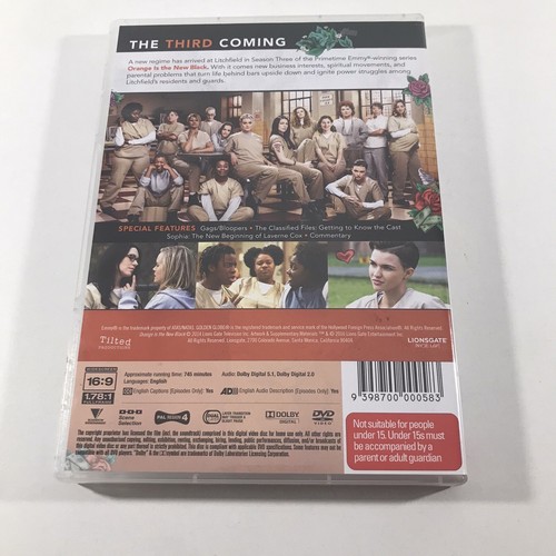 Orange Is The New Black Seasons 1 2 3 & 4 DVD Region 4 PAL TV Series Bundle Lot - Picture 13 of 19
