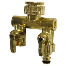 Holman Metal Tap Outlet 12mm Snap On Adaptor Gold Aust Brand - 2 Or 4 Way