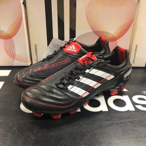 ADIDAS PREDATOR X TRX FG G02736 BLACK RED RARE ORIGINAL FIRM GROUND CLEATS BNIB