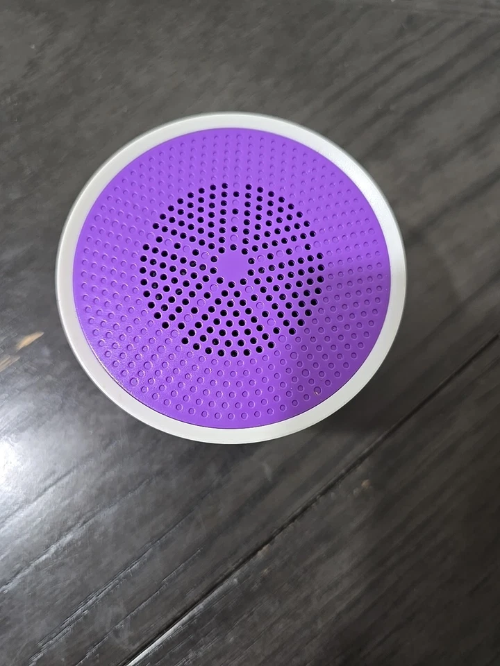 Mini alto-falante Polaroid sem fio Bluetooth (roxo e branco) PBT511BK - Imagem 2 de 4