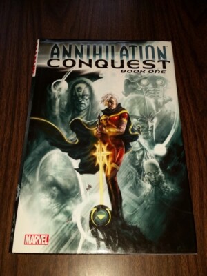 ANNIHILATION CONQUEST MARVEL DELUXE EDITION BOOK 1 (HARDBACK)