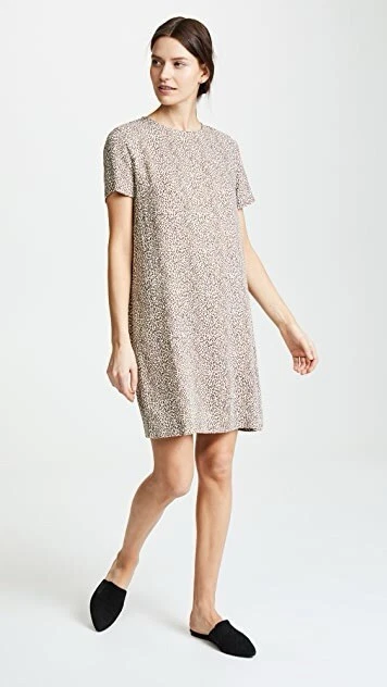 Jenni kayne leopard top t shirt dress